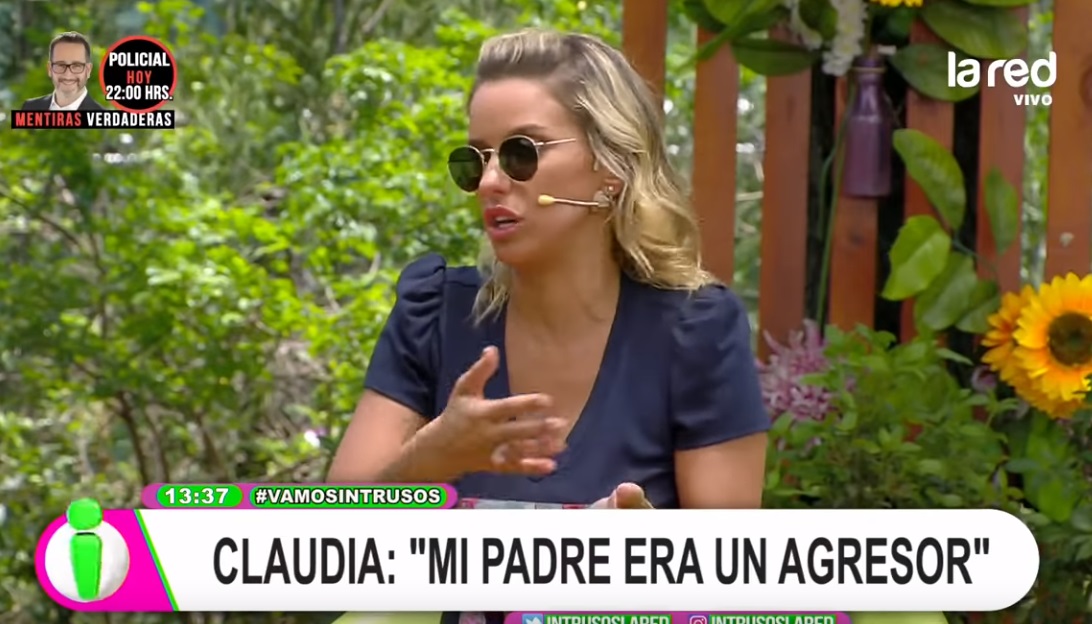 Claudia Schmidt reveló experiencia en "Intrusos": "Mi padre era un agresor"