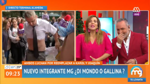 Di Mondo 'renovó' el look de Viñuela y Rodrigo "Gallina" en despacho de "Mucho gusto"