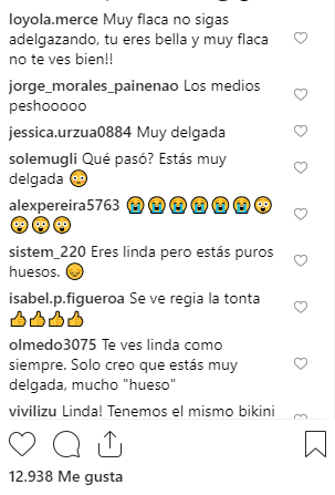 Dominique Gallegos preocupa a sus seguidores con foto en bikini