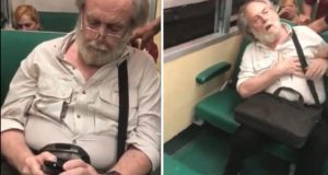 ¿Qué? Hombre fingió un infarto tras ser atrapado tomando fotos a una joven en un tren