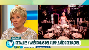 Así fue la exclusiva celebración de los 61 años de Raquel Argandoña