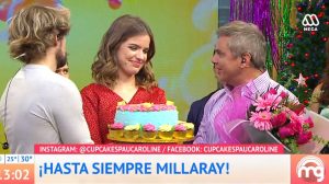 La despedida de Millaray Viera de "Mucho gusto" y de Mega: 'Tengo riesgos que tomar'