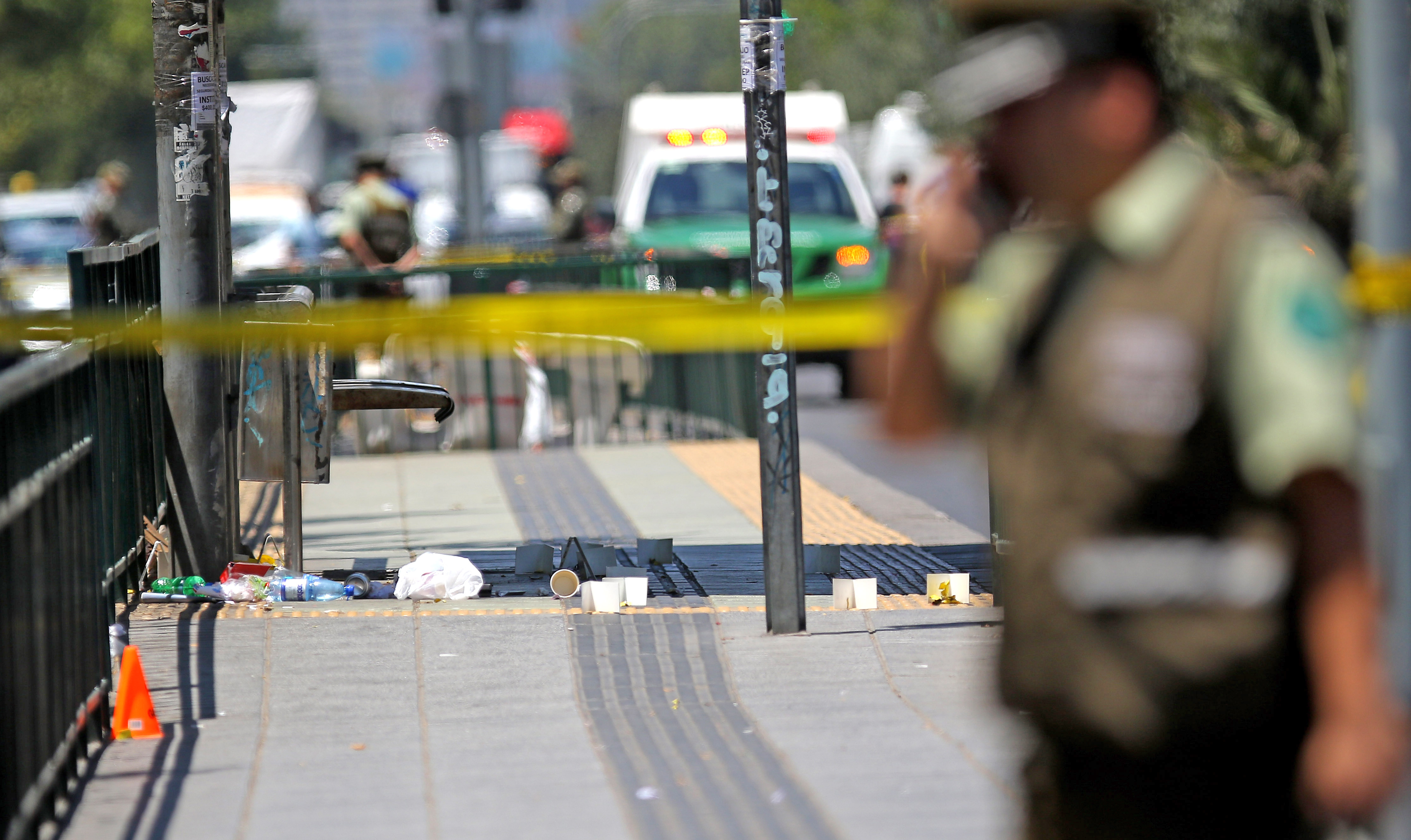 Grupo ecoterrorista se adjudicó explosión en paradero del Transantiago