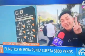 Evasor del Transantiago reveló como hace para no pagar y genera opiniones divididas