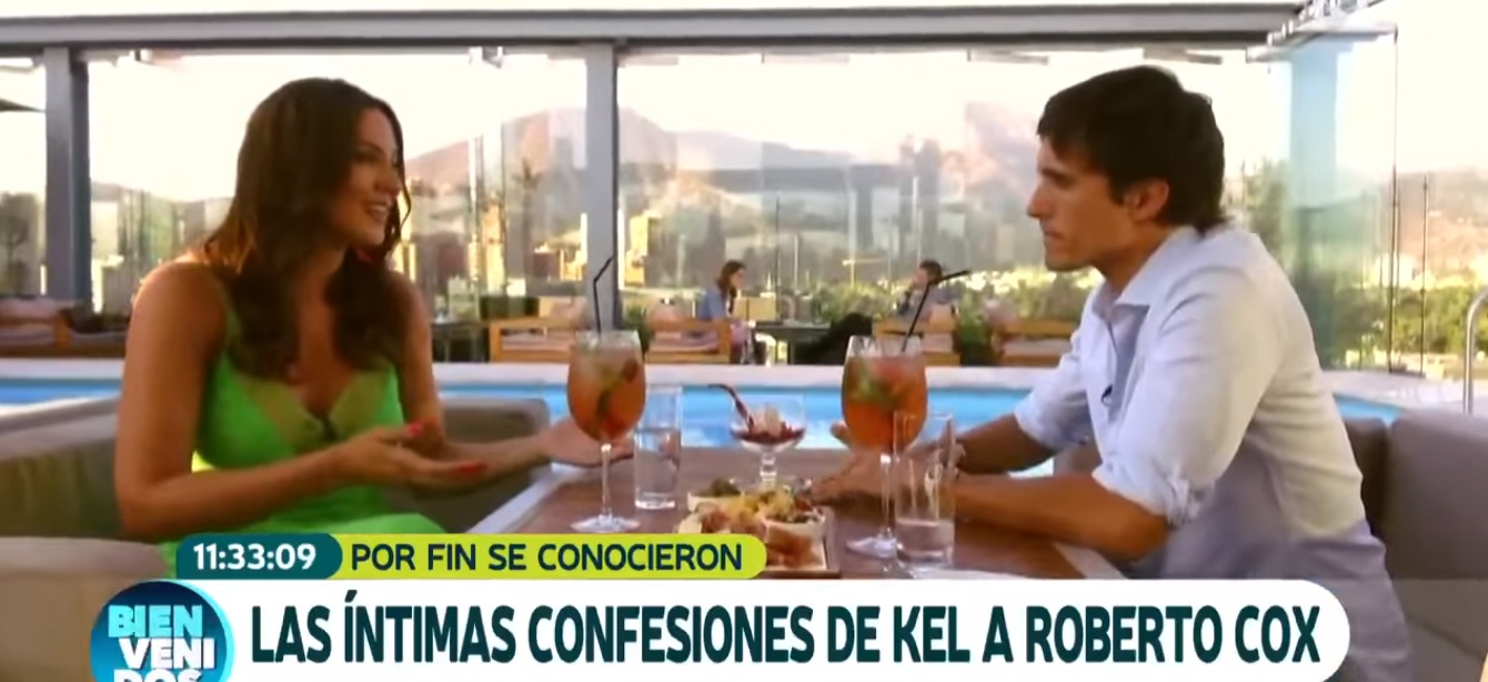La criticada entrevista de Roberto Cox a Kel Calderón en "Bienvenidos"