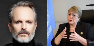 Miguel Bosé emplaza a Michelle Bachelet por situación en Venezuela con desgarrador video