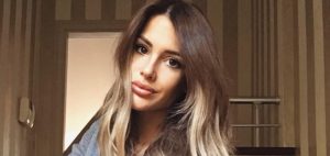 Con esta tierna postal Gala Caldirola le dijo adiós a Chile