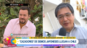 Eduardo de la Iglesia se lució hablando en inglés con experto en terremotos