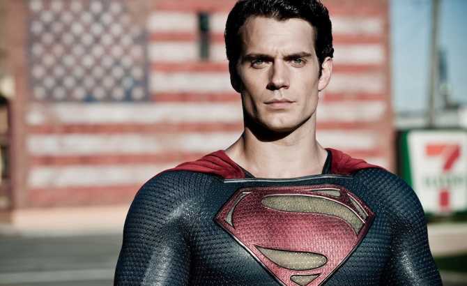 Henry Cavill como superman