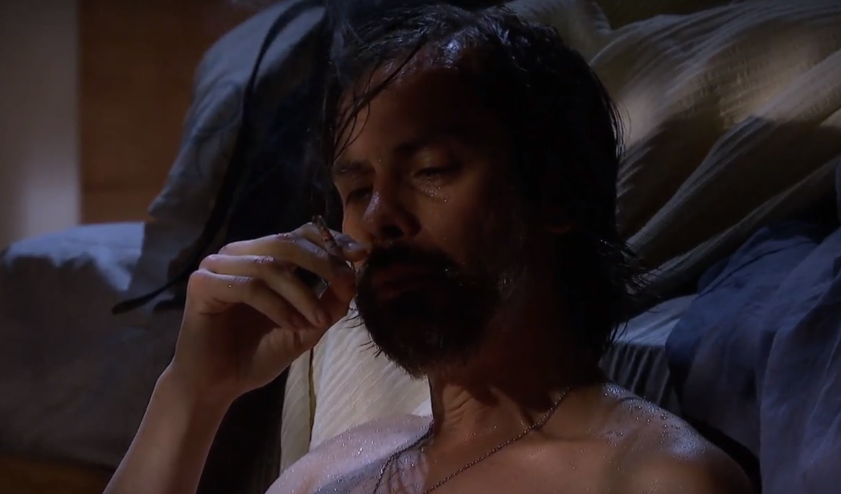 Nestor Cantillana fue alabado en redes por potente escena en "Pacto de sangre"