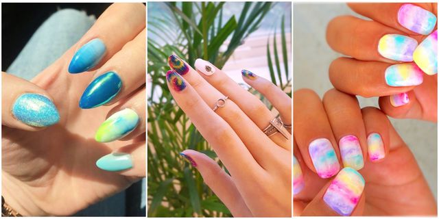 Uñas tie-dye: Descubre la nueva tendencia en manicure