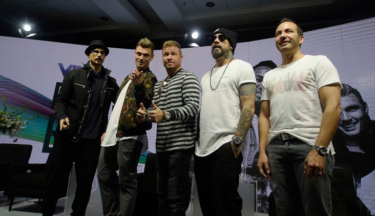 Cantaron hasta Daddy Yankee: Los Backstreet Boys conquistaron en conferencia de prensa