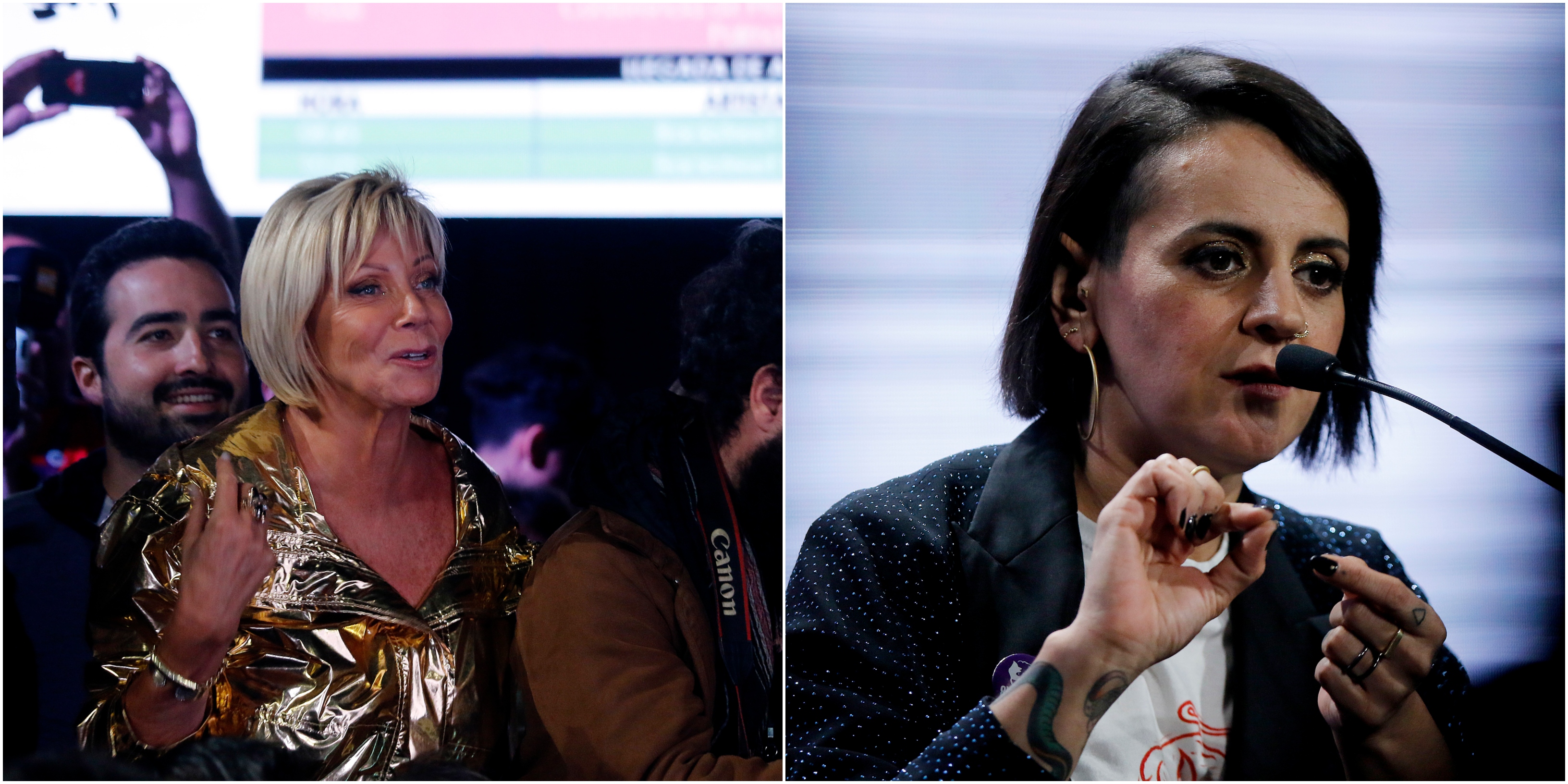 Raquel Argandoña increpó a Jani Dueñas en su conferencia de prensa tras show en Viña 2019