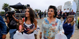 Esta fue la primera actividad de María Luisa Godoy en Viña del Mar