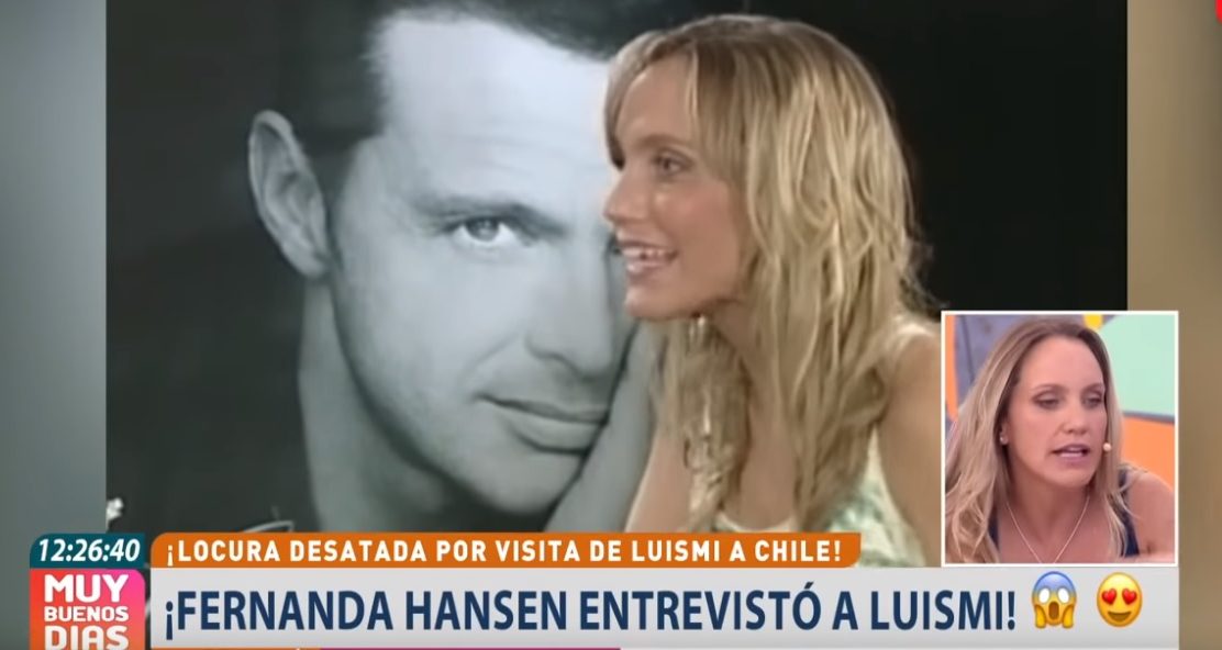Fernanda Hansen se defiende luego de que la acusaran de forzar beso con Luis Miguel