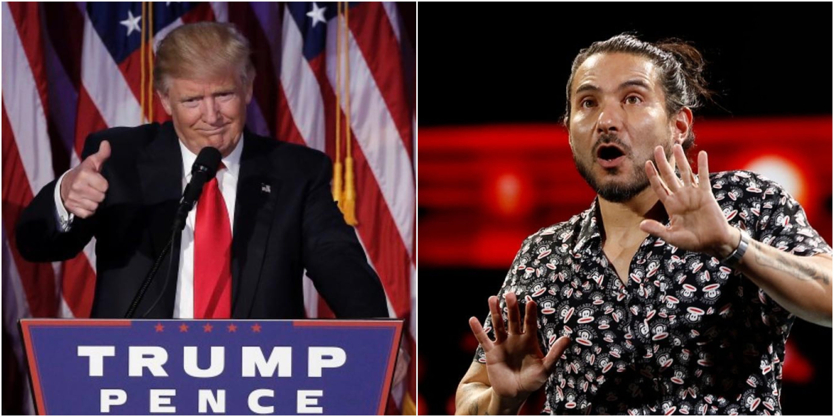 ¡Lo logró! Fans de Felipe Avello llenaron Instagram de Donald Trump con broma sobre su pelo