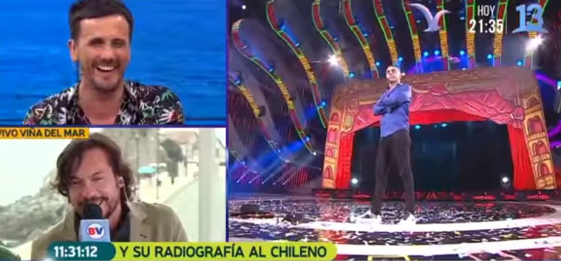 Mauricio Jürgensen hace reír a todos en "Bienvenidos" con particular sonido que salió al aire