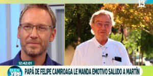 El emotivo mensaje de agradecimiento que Martín Cárcamo dedicó al padre de Felipe Camiroaga