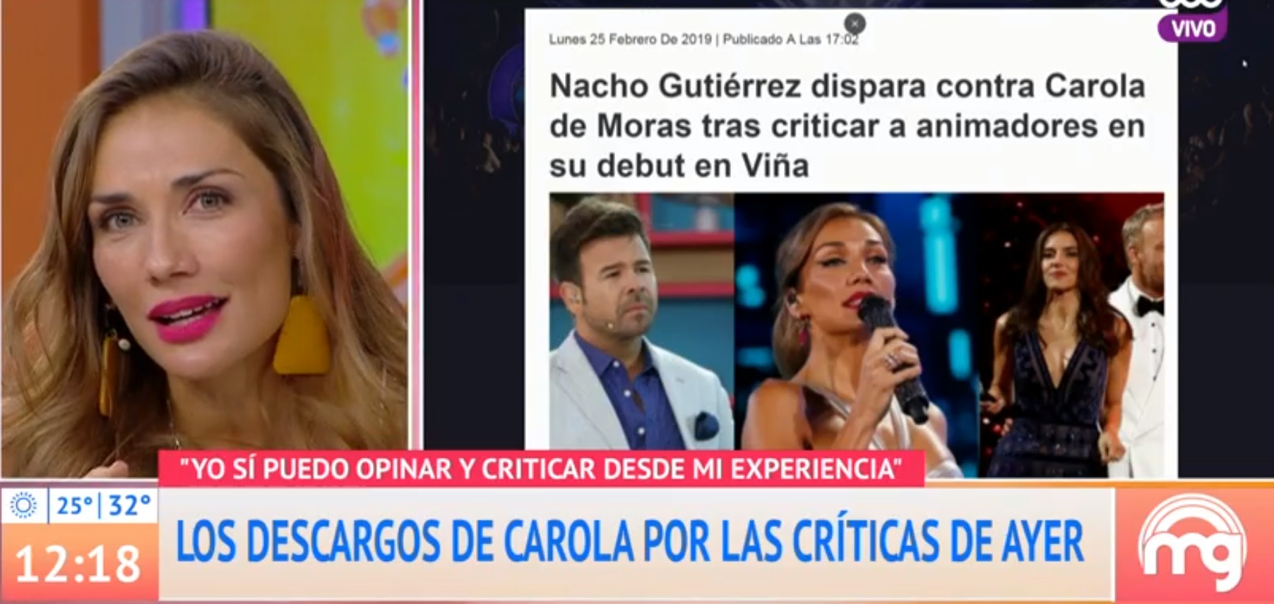 Carola de Moras le responde a Nacho Gutiérrez: "Yo no sabía que tenía que pedirle permiso"