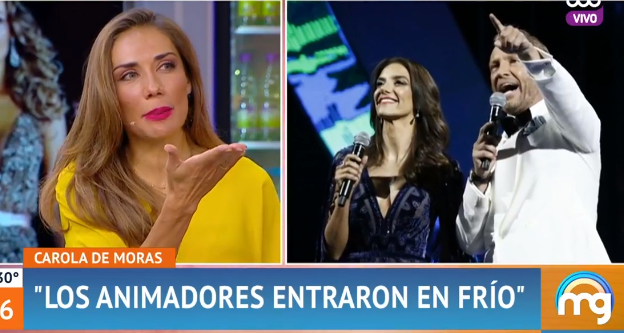 La crítica de Carola de Moras a los animadores de Viña 2019: "Entraron muy en frío"