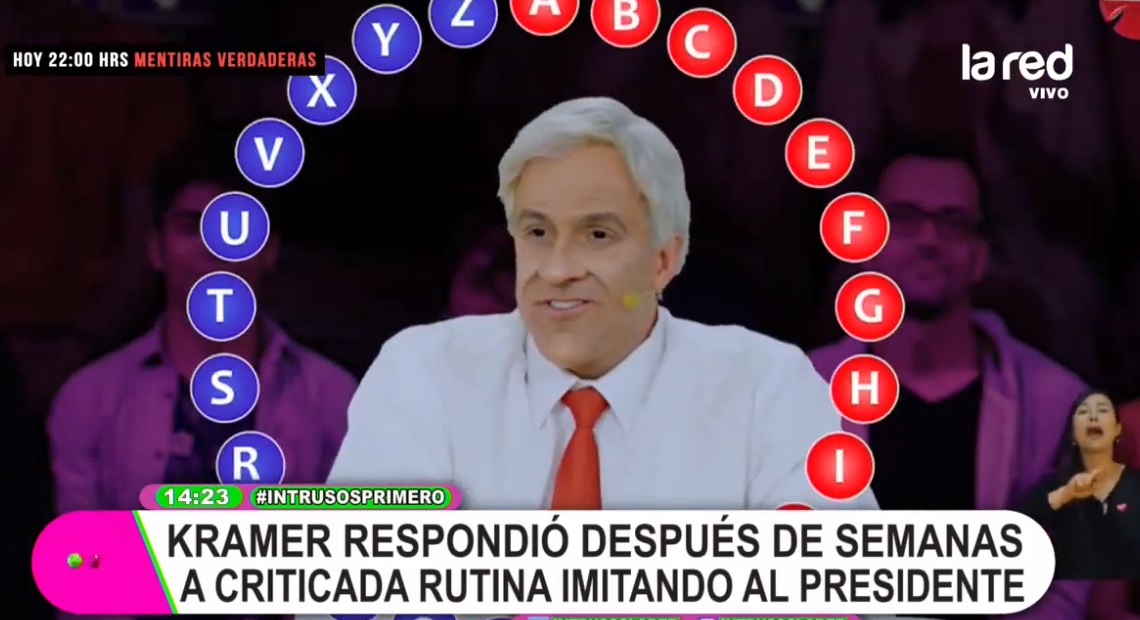 Stefan Kramer rompió el silencio sobre su polémica imitación de Piñera en la Teletón