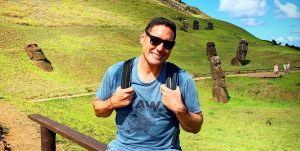 Esta fue la preparación de Pancho Saavedra para celebrar tradicional fiesta en Rapa Nui