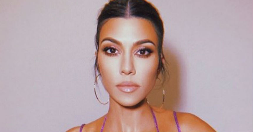 Seguidores de Kourtney Kardashian critican uso de Photoshop en sensual fotografía
