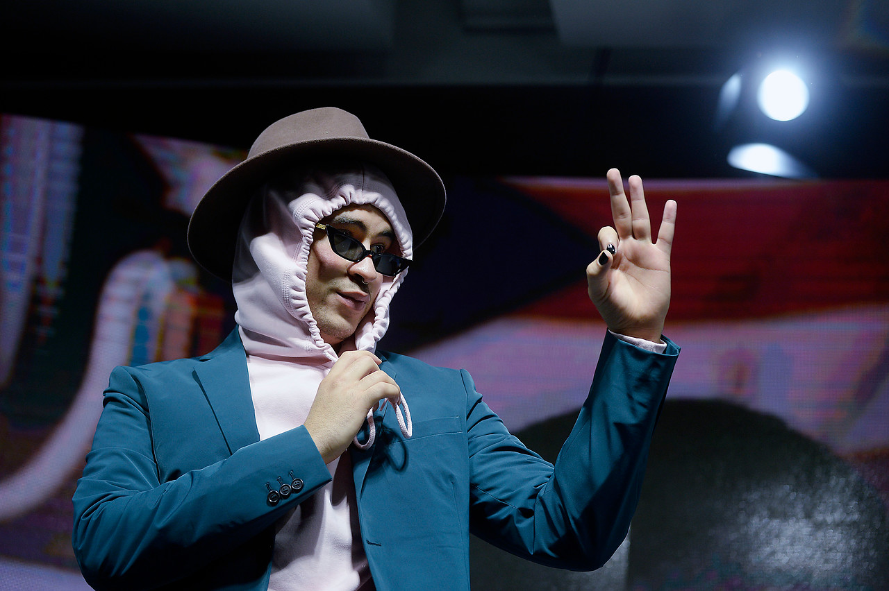 El 'fail' que se vivió en la conferencia de Bad Bunny en Viña 2019