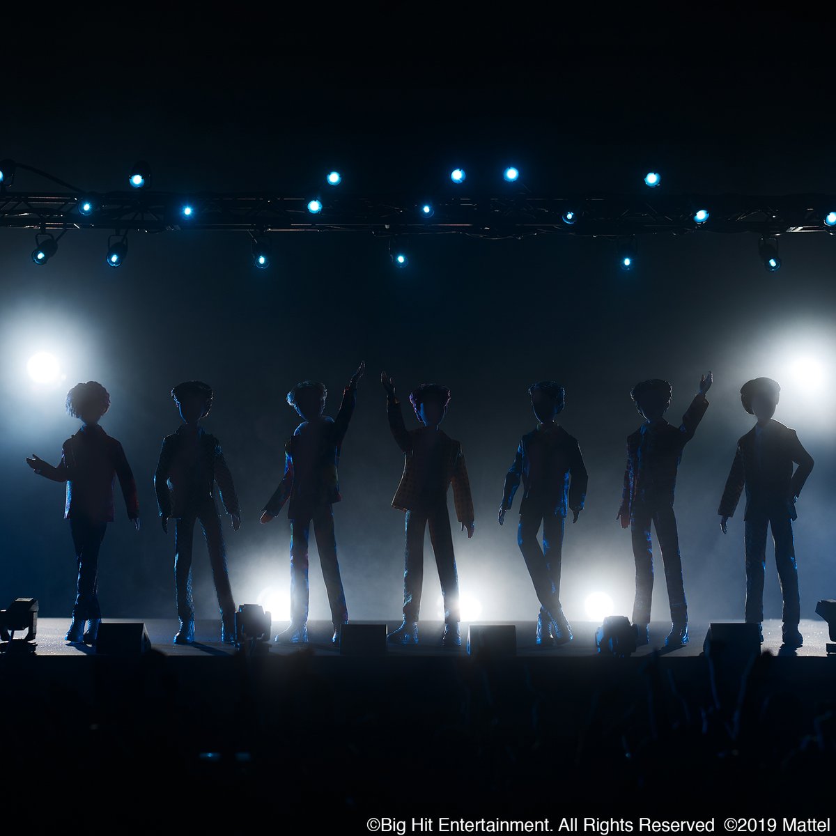 Así lucen los muñecos de BTS lanzados por Mattel