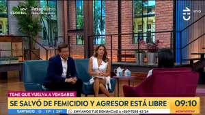 Debut de "Contigo en la mañana" fue marcado por desgarrador testimonio de mujer que se salvó de un femicidio