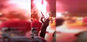 Balazos y fuegos artificiales en velorio en zona sur de Santiago: Más de 100 casas reciben impactos