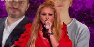 Paulina Rubio canta en vivo en "La voz España" y reacción de Luis Fonsi se hace viral