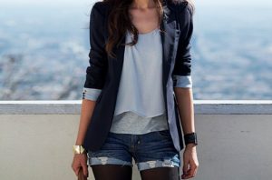 Short con medias: Descubre el outfit que será furor esta temporada