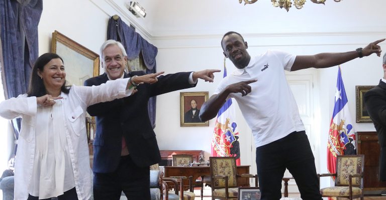 Así reaccionó Usain Bolt al curioso meme regalado por Sebastián Piñera
