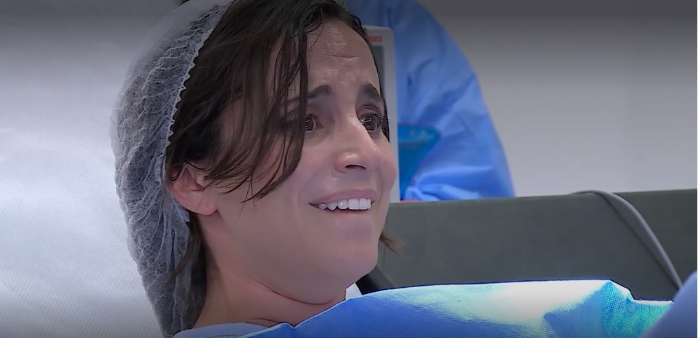 Rocío dio a luz en "Verdades ocultas" y el tamaño de su bebé se robó la atención