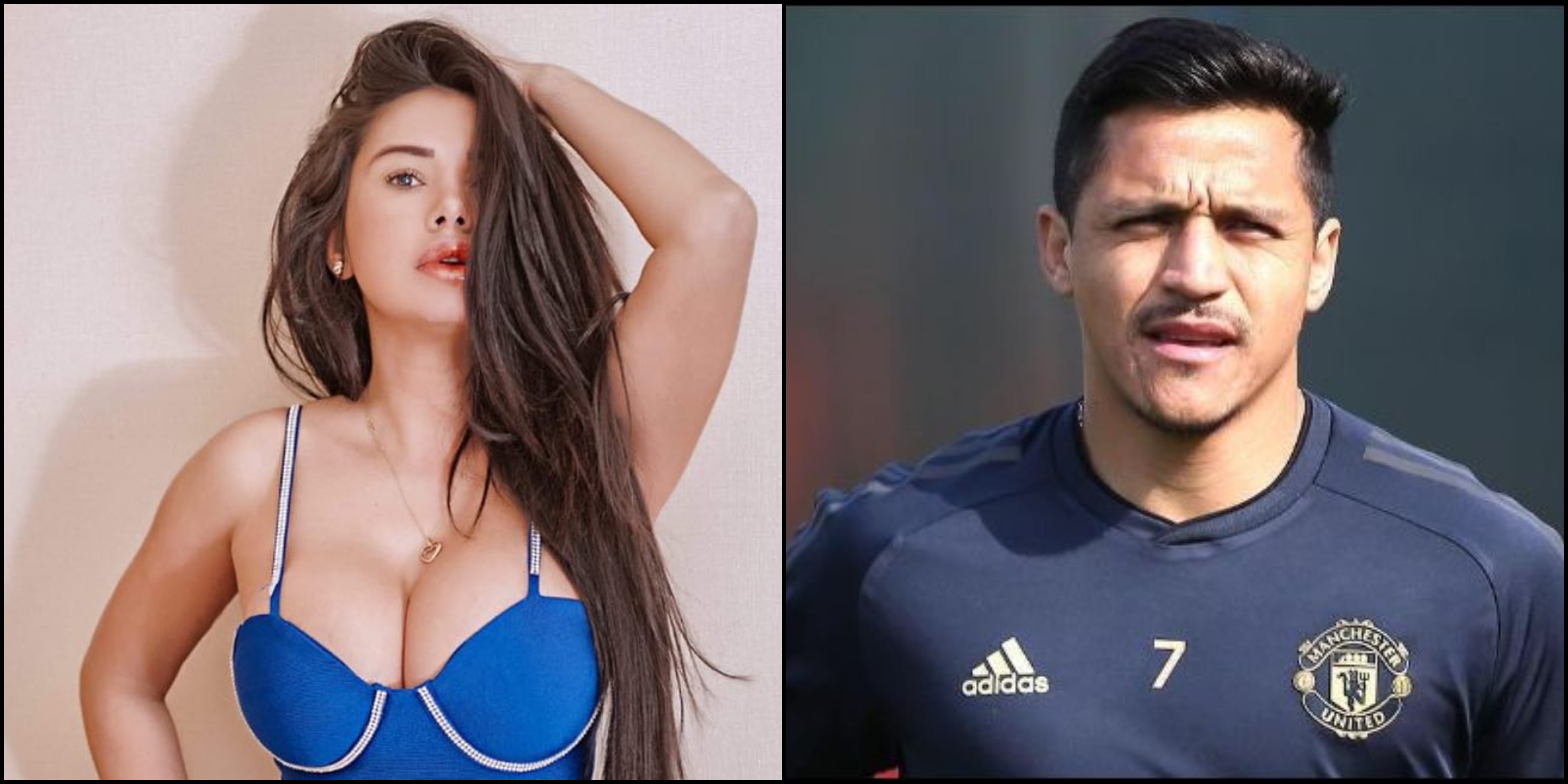 Modelo paraguaya asegura haber tenido "romance virtual" con Alexis Sánchez
