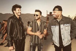 Luis Fonsi, Nicky Jam y Sebastián Yatra estrenaron "Date la vuelta"
