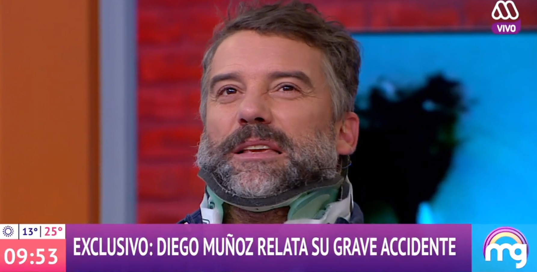 Diego Muñoz contó emotivo consejo que le dio Héctor Noguera tras su accidente: "Fue como un angelito"