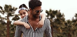 Papá chocho: Ex "Doble tentación" Max Ferres se luce modelando con su hija