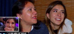 Geraldine Múñoz relata cómo le cambió la vida "Rojo": Ahora le paga los estudios a su mamá