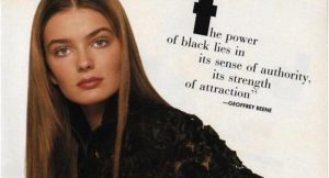 El impresionante parecido de Josefina Montané con modelo checa top de los 80'