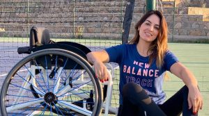 La emotiva reflexión de extenista paralímpica que posó en campaña de ropa interior