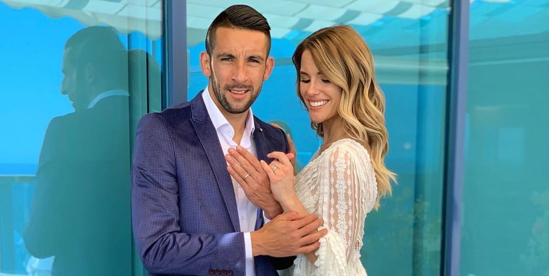 Con esta foto Gala Caldirola envió su apoyo a Chile