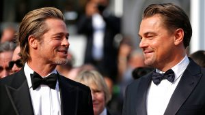 Leonardo DiCaprio y Brad Pitt sorprenden y se roban todas las miradas en Cannes