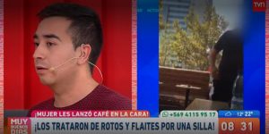 Joven que 'funó' a mujer que lanzó café a estudiante contó que fue amenazado con demanda