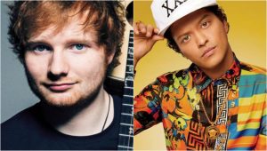¡Paren todo! Ed Sheeran confirmó colaboración con Bruno Mars