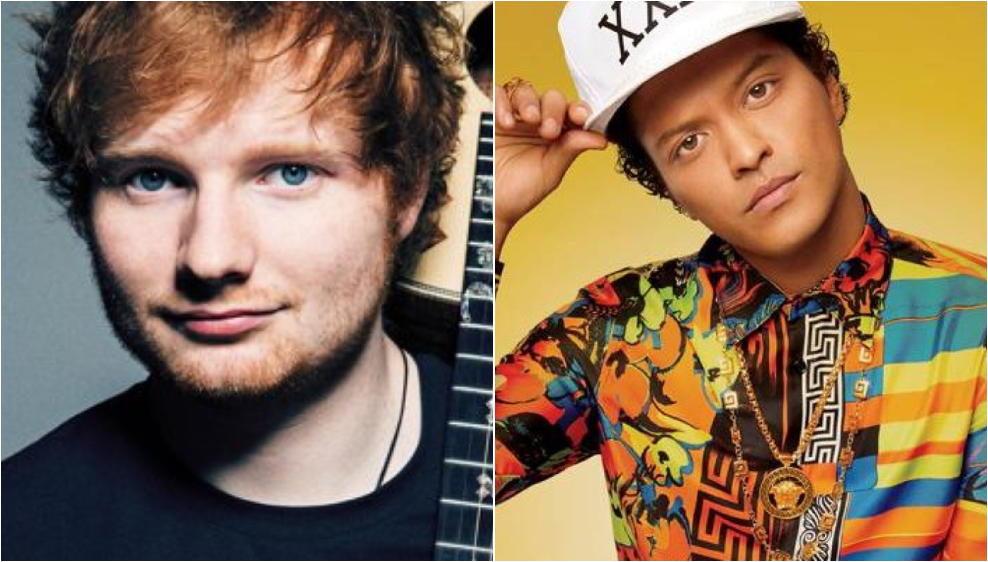¡Paren todo! Ed Sheeran confirmó colaboración con Bruno Mars