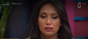 Pamela Díaz se quebró al recordar la difícil pregunta que le hizo su hijastro