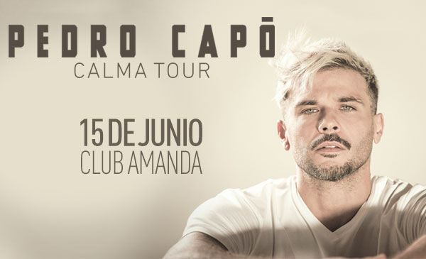 Estos son los ganadores de entradas a Pedro Capó este 15 de junio