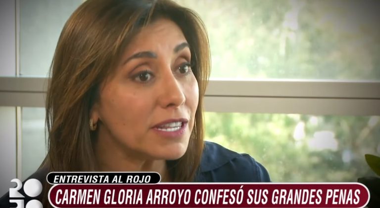 El regalo que le dieron a Carmen Gloria Arroyo en "Rojo" que la hizo emocionarse
